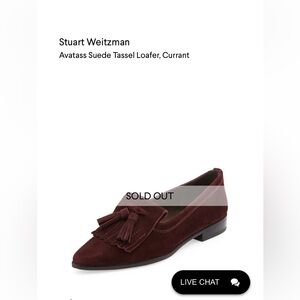 Stuart Weitzman Avatass Suede tassel loafer